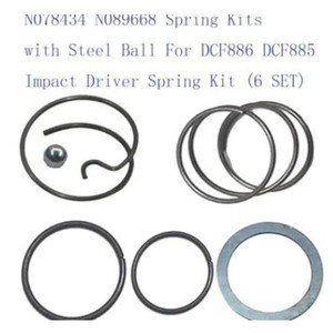 Rodamiento de bolas con resorte para motor N078434 para destornillador de impacto Dewalt 20V, material de acero, uso doméstico - Product Image 2