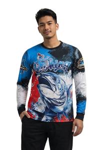 Camiseta Deportiva Premium de Manga Larga, Totalmente Estampada, Transpirable, de Secado Rápido, para Ciclismo, Running, Actividades al Aire Libre y Uso Casual - Product Image 4