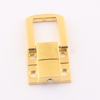 Serrure de serrure en métal bois de petite taille, 10 pièces, haute qualité, couleur or, pour boîte à bijoux, usine chinoise