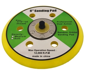 แผ่นรองขัดแบบห่วงและตะขอขัดปรับแต่งได้อเนกประสงค์ขนาด125มม. 150มม. 6in 5in ผู้ผลิต - Product Image 1
