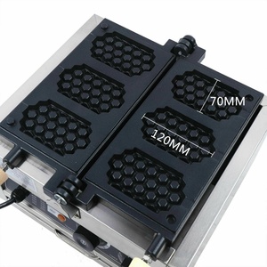 แม่พิมพ์วาฟเฟิลไฟฟ้า เครื่องทำวาฟเฟิลไฟฟ้าแบบไม่ติดกระทะ เครื่องทำวาฟเฟิลรังผึ้ง เครื่องทำมัฟฟิน - Product Image 4