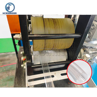 Conduit de ventilation Tuyau d'air flexible Aspiration et livraison Tuyau en PVC PU Ligne de production de tuyau de conduit d'air en fil d'acier