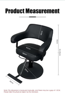 Fauteuil de Barbier Hydraulique Rotatif à Hauteur Réglable Dacheng - Mobilier de Salon Moderne Durable Rotation à 360 Degrés en Acier Inoxydable