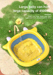 Lavabos pliants de voyage pliants Lavabos pour enfants <span class=keywords><strong>Lavabo</strong></span> pliant multifonctionnel pour bébé - Product Image 6