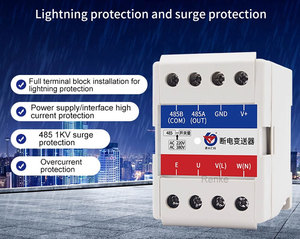 Sunucu odası şebeke elektrik kesintisi alarmı DIN-rail konut ile 220V 380V elektrik kesintisi sensörü - Product Image 4