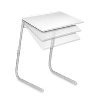 Vente directe d'usine, table de bureau pliable moderne, durable, réglable, tables à manger pour salon, utilisation en extérieur, installation facile