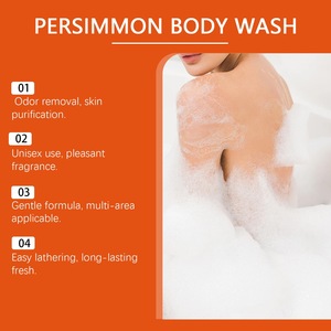 <span class=keywords><strong>Gel</strong></span> <span class=keywords><strong>Douche</strong></span> Hydratant Purifiant aux Extraits Végétaux Jaysuing – Élimine les Odeurs, Rafraîchit la Peau, Parfum Kaki - Product Image 3