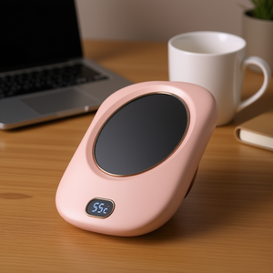 Calentador de tazas de café eléctrico rosa, calentador de escritorio USB, 3 configuraciones de temperatura para uso en el hogar y la oficina - Product Image 2