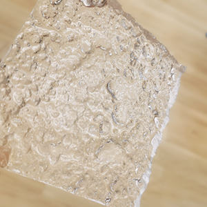 押し出し波アクリル板3mm 5mm 6mmクリア波状テクスチャ装飾用アクリルシート - Product Image 1