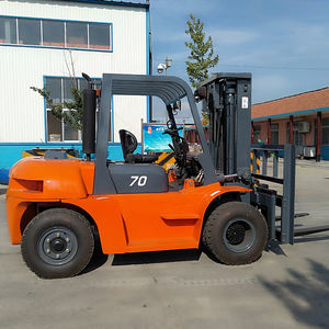 Carretilla elevadora diésel Heli de 7 toneladas de servicio pesado con estructura estable para uso en fábrica Grande Carretilla elevadora diésel Heli de 7 toneladas - Product Image 3