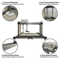 Máquina de Prueba de Rendimiento Mecánico para Colchones Todo en Uno: Detector de Dureza, Suavidad, Carga Lateral y Durabilidad con Rodillos