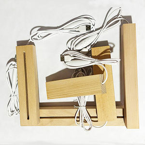 Bois <span class=keywords><strong>Rectangle</strong></span> Lumière Affichage En Bois LED Affichage <span class=keywords><strong>Base</strong></span> Gradateur Lumières Colorées Lampe Stand Couleur Chaude <span class=keywords><strong>Rectangle</strong></span> Led Lumière <span class=keywords><strong>Base</strong></span> - Product Image 5