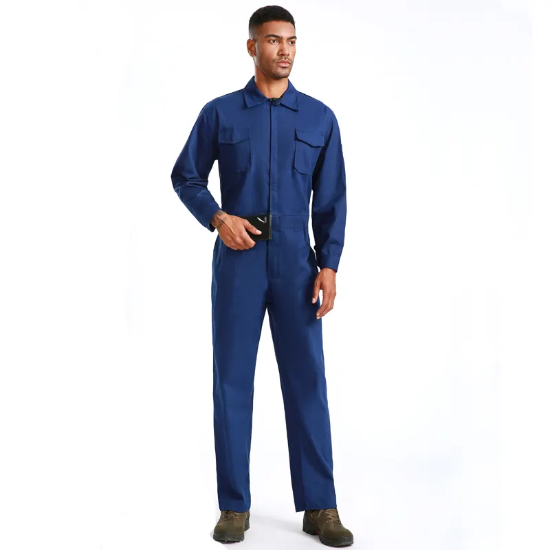 High quality anti-static working cloth denim overalls for men