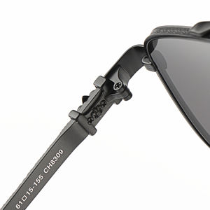 Lunettes de soleil unisexes de style Y2k, monture carrée en métal, détails décoratifs complexes, protection UV400, vente en gros - Product Image 5