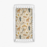 Drap-housse en fibre de bambou pour berceau, extensible, respirant, doux, antidérapant, pour nouveau-nés, vente en gros