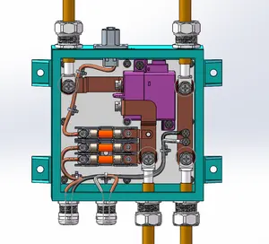 PDU עבור EV חשמלי מכונית יחידת חלוקת כוח באיכות גבוהה