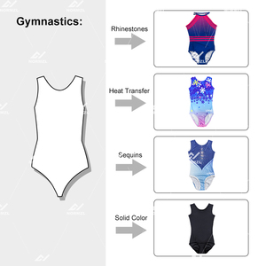 <span class=keywords><strong>Justaucorps</strong></span> <span class=keywords><strong>de</strong></span> gymnastique à strass, veste d'échauffement color-block, short d'entraînement, sac <span class=keywords><strong>de</strong></span> rangement, chouchous pour cheveux – L'Académie <span class=keywords><strong>de</strong></span> gymnastique tout-en-un - Product Image 3