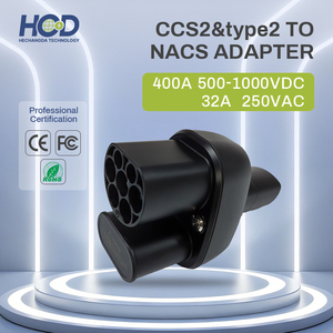 Adaptateur <span class=keywords><strong>HCD</strong></span> 400A DC+AC CCS2 Type2 vers Tesla 400A Adaptateur EV pour Model 3/Y/S/X - Product Image 1