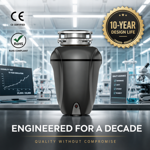 Trituratore Elettrico da 1HP ad Alta Coppia in Acciaio Inossidabile Multi-Grind con Efficienza Energetica di Classe A per <span class=keywords><strong>Cucina</strong></span> Domestica - Product Image 5