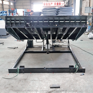 Ağır yük kolay yükseklik ayarı elektrikli hidrolik kaldırma platformu sabit Dock Leveler konteyner yükleme boşaltma yüksek - Product Image 3