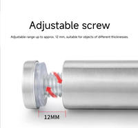 Stainless Steel ISO Inch Coarse Thread Advertising Screw Acrylic Glass Fastener High Load Decorative Stud