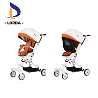 Lorda junior – chariot pliable pour bébé, poussette buggy, trotteurs, porte-bébé, poussette, jouet ultra léger, petit pliable