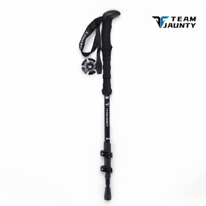 Bâtons de randonnée Team Jaunty 63-135cm en alliage d'aluminium avec verrouillage externe, style nordique - Product Image 2