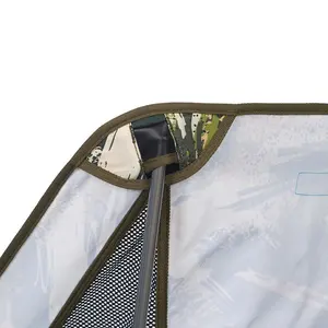 Sedia da campeggio pieghevole per esterni pieghevole portatile personalizzata da pesca leggera Logo personalizzato garanzia commerciale mobili da esterno