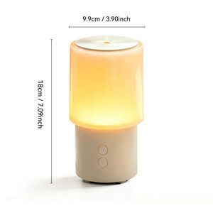 Newest Essential <b>Oil</b> <b>Diffuser</b> Minimalist Night Lamp Electric Portable Aroma <b>Diffuser</b> Ultrasonic Air Humidifier for Hotel Home - Product Image 2