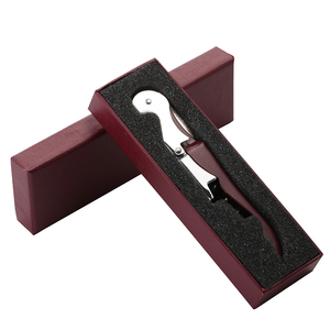 Tire-bouchon de bouteille, ouvre-bouteille de vin de nouvelle couleur, en liège avec boîte cadeau, - Product Image 3