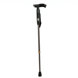 Canne intelligente DF912, canne de marche réglable en alliage d'aluminium avec lumière LED, localisation GPS 4G, alarme SOS pour personnes âgées, équilibre - Product Image 4