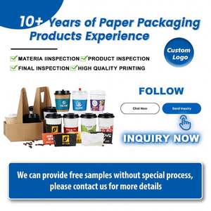 Fundas de Papel para Vasos de Doble Pared Personalizadas, Ecológicas y Biodegradables para Bebidas - Precio de Fábrica - Product Image 4