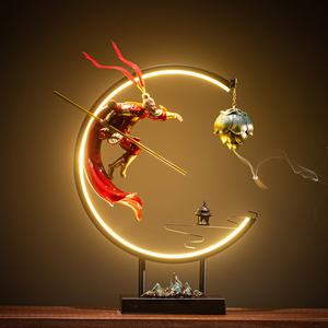 Decoración del Hogar Estilo Chino, Decoración de Oficina, la Diosa Chang'e Vuela al Luna, Sun Wukong Llega - Product Image 4