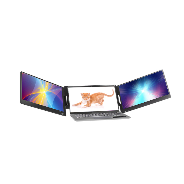 Portable Monitor 14 Inch FHD IPS Laptop Monitor Dual Screen Extender Gaming Display Second Screen Travel
