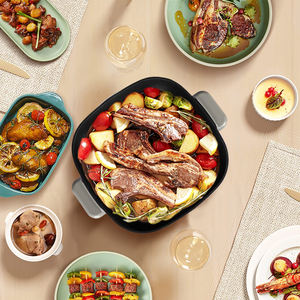 Grill de table pour fête tendance 2025, grill à <span class=keywords><strong>raclette</strong></span> d'intérieur, petit appareil de cuisine familial, barbecue électrique avec fondue - Product Image 3