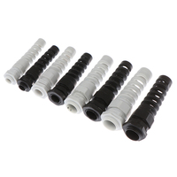 Pince de protection de câble étanche IP68 en plastique de haute qualité M12 M16 M20 pour connecteur de presse-étoupe, vente en gros