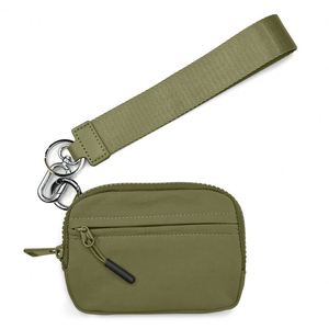 Simple Style Breathable Super Lightweight Waterproof Nylon Small Wallet Multi-function <b>Card</b> <b>Holder</b> <b>Key</b> - Product Image 5