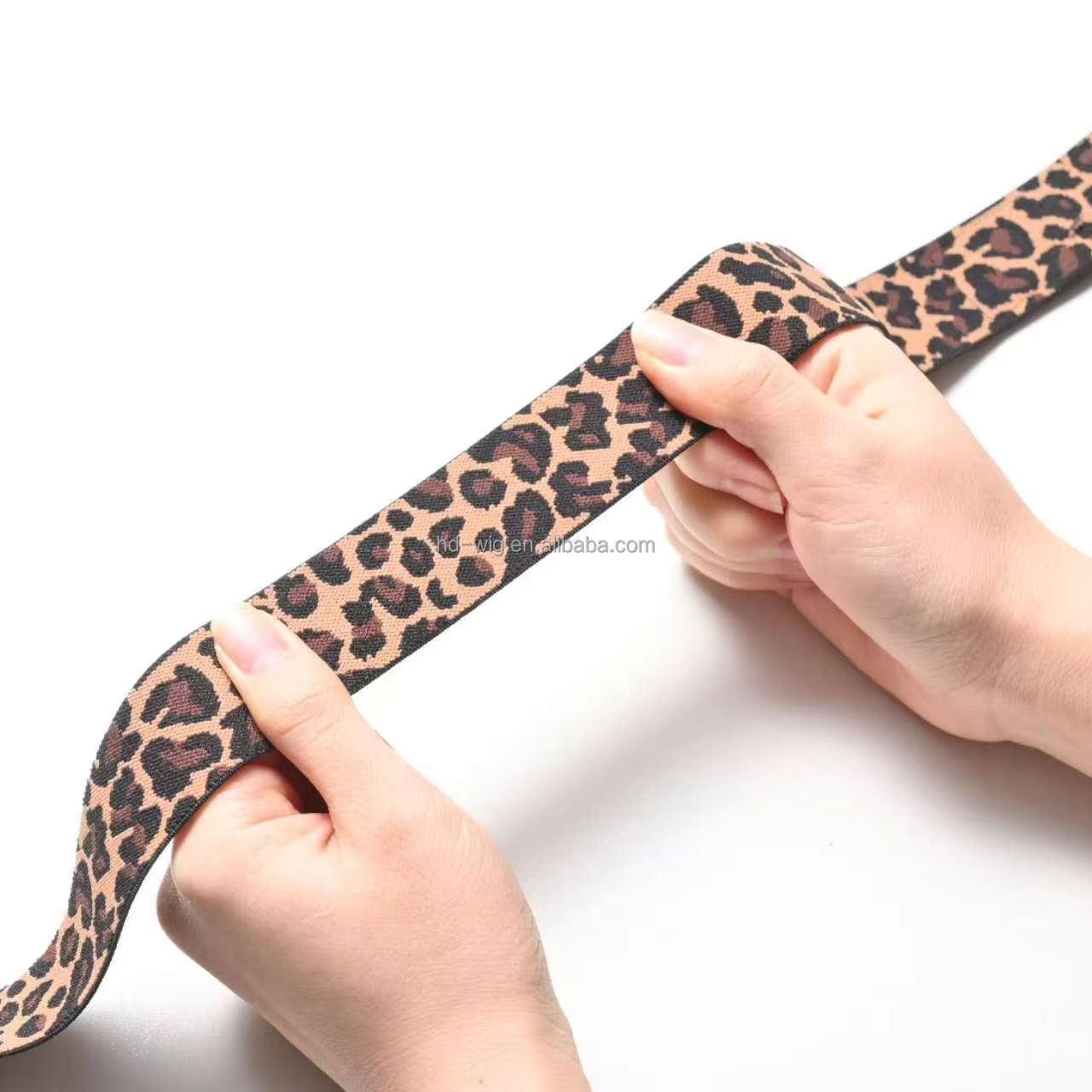 Custom Logo Earless Melt Band with Elastic Edge Wrap Wig Grip