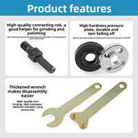 JOWIN – Kit de conversion 5 pièces pour perceuse électrique et meuleuse d'angle, accessoires multifonctionnels pour polissage et découpe
