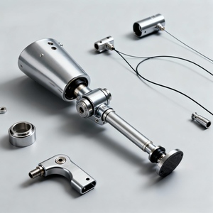 Brazo Servo Metálico de Aluminio A3104 Personalizado OEM, Piezas Metálicas de Precisión Mecanizadas por CNC, Brazo Servo Metálico para Robot - Product Image 3