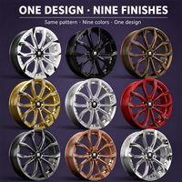 Jantes forgées 2 pièces 18-24 pouces 10 rayons à déport profond 5x112 5x114.3 5x120 pour BMW M4 Audi RS5