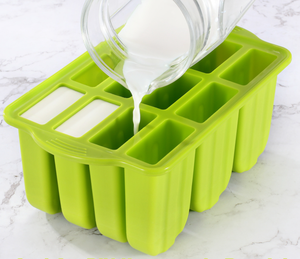 Eis Eis am Stiel Form Wieder verwendbare Lebensmittel qualität Silikon Eisform mit Holzstäbchen für DIY - Product Image 5