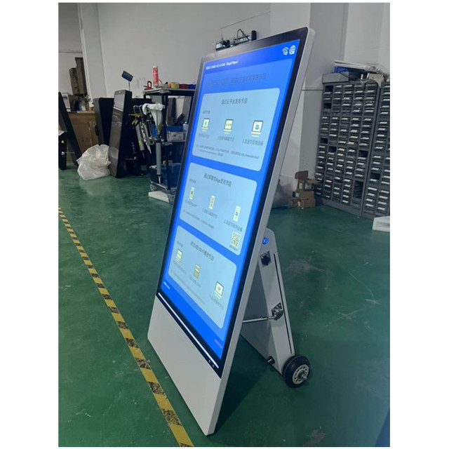 32inch 43inch 55inch Battery Powered Portable LCD Display Outdoor Waterproof Digital Signage Interactive Touch Kiosk