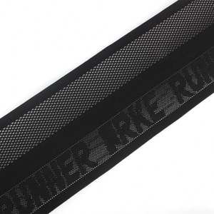 Nylon Spandex Crochet <b>Elastic</b> Webbing Knitted Crochet <b>Elastic</b> for Waist Band - Product Image 1