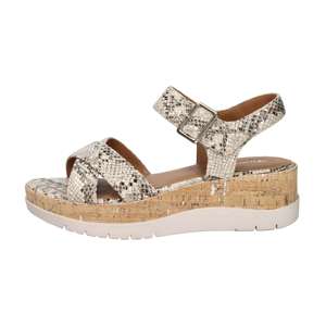 Tamaris Women's <b>Wedge</b> Sandal Beige 5 Cm Heel Size 41 <b>Platform</b> Summer Shoes - Product Image 1