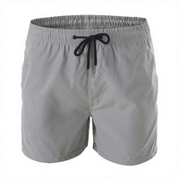Short de bain pour homme à taille élastique avec impression numérique à motif solide