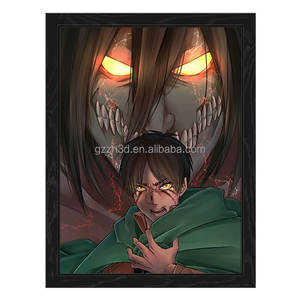 Poster 3D Anime Ricky Arte da Parete 3D Formato Personalizzato Poster con Tripla Transizione a Effetto Flip per Prodotti Promozionali in Plastica - Product Image 4