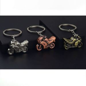 Creative <b>Personality</b> Stereo Simulation Heavy Motorcycle Metal <b>Key</b> <b>Ring</b> Men's Car Keychain Gift - Product Image 5