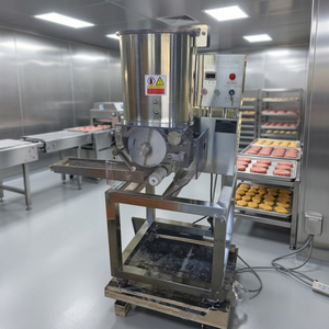 Machine à presser les galettes de bœuf pour hamburgers de grande capacité, machine à fabriquer des galettes de viande pour hamburgers - Product Image 1