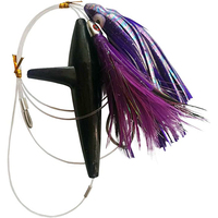 5 pouces PVC oiseau Marlin pêche à la traîne leurre gros jeu Teaser avec drague en chaîne de marguerite pour la pêche au thon cibles morue carpe et perche
